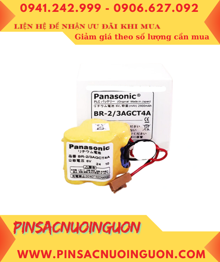 Panasonic BR-2/3AGCT4A; Pin nuôi nguồn Panasonic BR-2/3AGCT4A lithium 6v _Xuất xứ Nhật