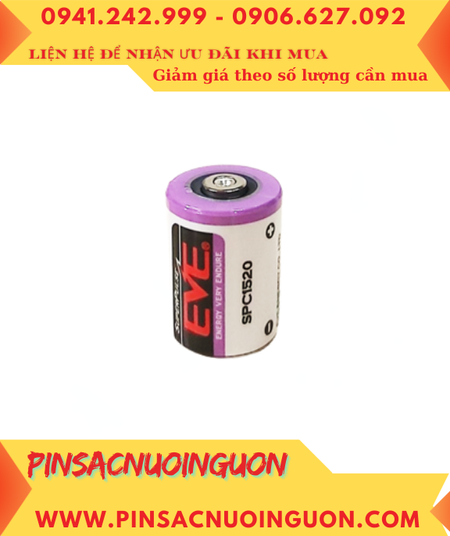 EVE SPC1520, Pin tụ điện siêu xung EVE Super Pulse Lithium SPC1520 Ion Lithium chính hãng