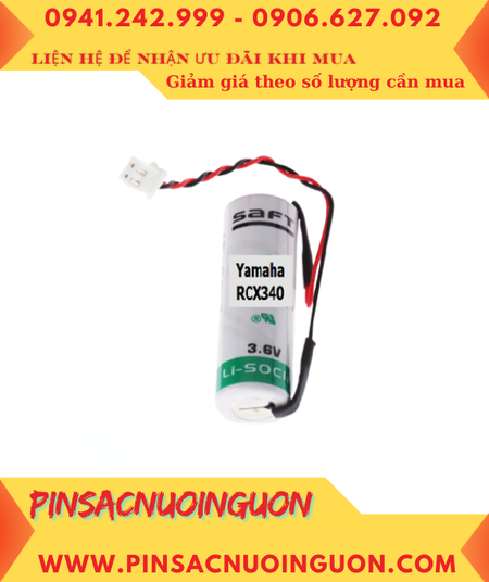 Yamaha RCX340 _Pin nuôi nguồn PLC Yamaha RCX340 lithium 3.6v chính hãng _Made in France