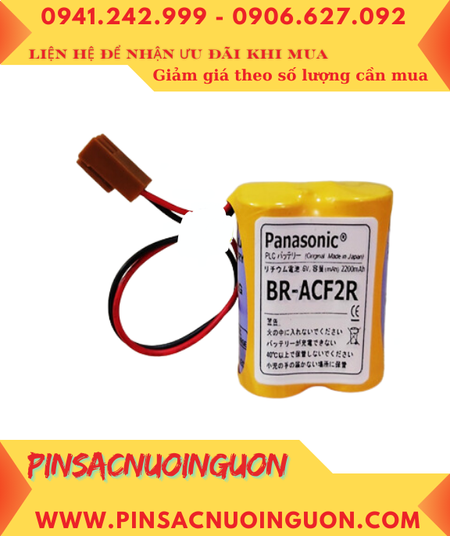 Panasonic BR-ACF2R, Pin nuôi nguồn Panasonic BR-ACF2R lithium 6v 2200mAh /Xuất xứ NHẬT