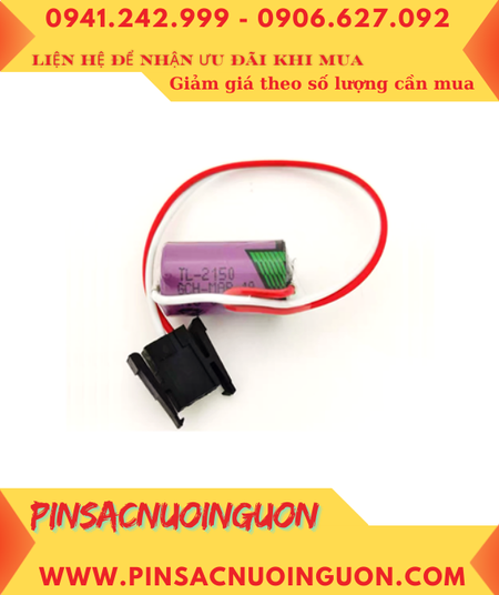 Tadiran TL-2150; Pin nuôi nguồn PLC Tadiran TL-2150 lithium 3.6v 1/2AA 1000mAh _Xuất xứ Israel