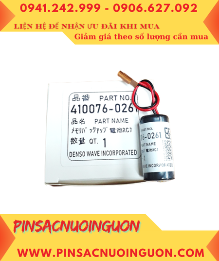 DENSO ROBOT 410076-0261, Pin nuôi nguồn PLC 410076-0261 chính hãng /HÀNG CÓ SẲN
