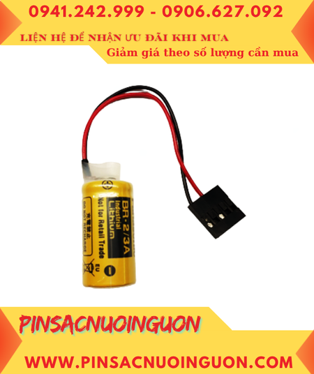 Panasonic BR-2/3A; Pin nuôi nguồn Panasonic BR-2/3A lithium 3v 2/3A 1200mAh chính hãng, Xuất xứ Nhật