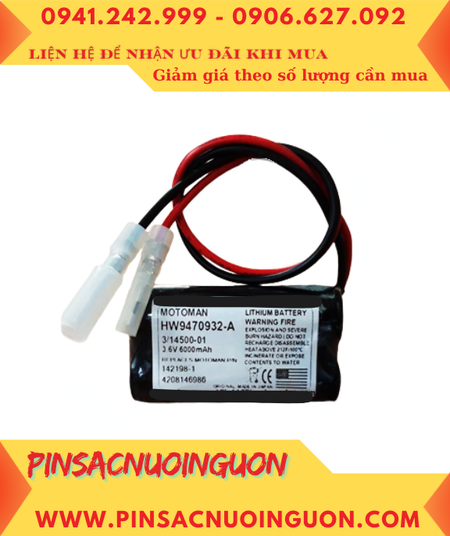 Yaskawa HW9470917-B; Pin Yaskawa HW9470917-B lithium 3.6v chính hãng, Xuất xứ NHẬT