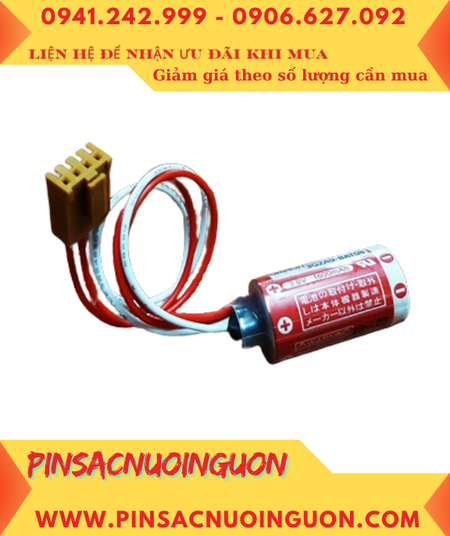 Pin Maxell ER17/33; Pin nuôi nguồn PLC Maxell ER17/33 lithium 3.6v 2/3A 1600mAh _Xuất xứ Nhật