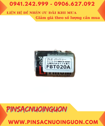 FUJI FBT020A; Pin nuôi nguồn FUJI FBT020A lithium 3.6v 1/2AA 1000mAh chính hãng _Xuất xứ Nhật
