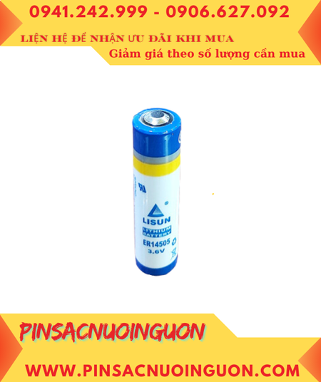 Lisun ER14505 _Pin ER14505; Pin nuôi nguồn Lisun ER14505 lithium 3.6v AA 2600mAh chính hãng