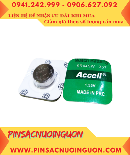 Pin SR44SW, 357; Pin thước cặp điện tử Mitutoyo SR44SW, 357 Silver Oxide 1.55v