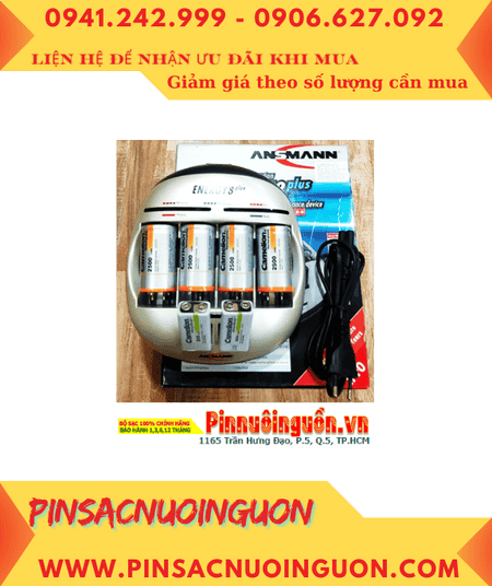 Ansman Energy 8Plus, Kèm sẳn 6 Pin (4 Pin sạc Camelion NH-D2500BP2 và 2 Pin sạc Camelion NH-9V200ARBP1)