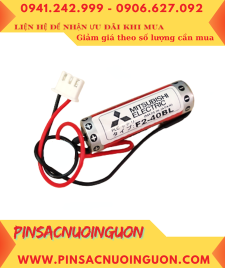 Mitsubishi F2-40BL; Pin nuôi nguồn Mitsubishi F2-40BL dòng SUPER LITHIUM 3.6v AA 1800mAh _Xuất xứ Nhật
