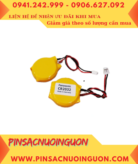 GE Fanuc CR2032-WR _Pin nuôi nguồn GE Fanuc CR2032-WR ltihium 3.0v (Xuất xứ Indonesia)