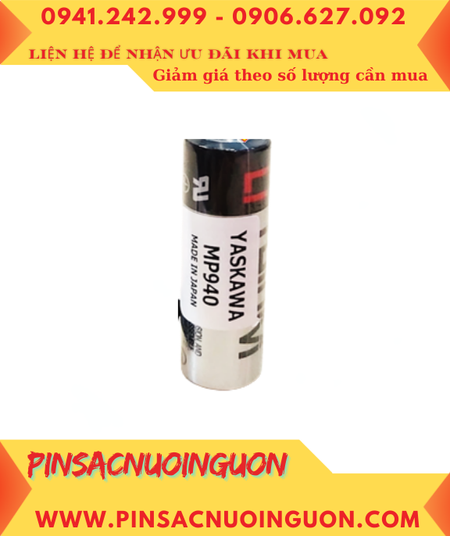 Yaskawa MP940, Pin nuôi nguồn Yaskawa MP940 lithium 3.6v 2000mAh chính hãng, Xuất xứ Nhật
