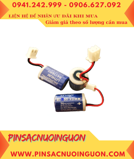 Pin Sonnecell SL-350; Pin SL-350; Pin nuôi nguồn PLC Sonnecell SL-350 lithium 3.6v 1/2AA 1000mAh _Xuất xứ Đức