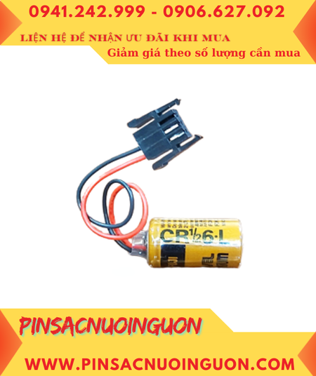 FUJI CR1/2 6.L; Pin nuôi nguồn FUJI CR1/2 6.L (CR14250SE) lithium 3v 1/2AA 1000mAh _Xuất xứ Nhật