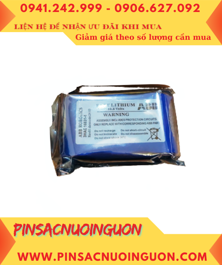 ABB 3HAC16831-1, Pin nuôi nguồn ABB 3HAC16831-1 lithium 10.8v 17 000mAh chính hãng _X.xứ Pháp