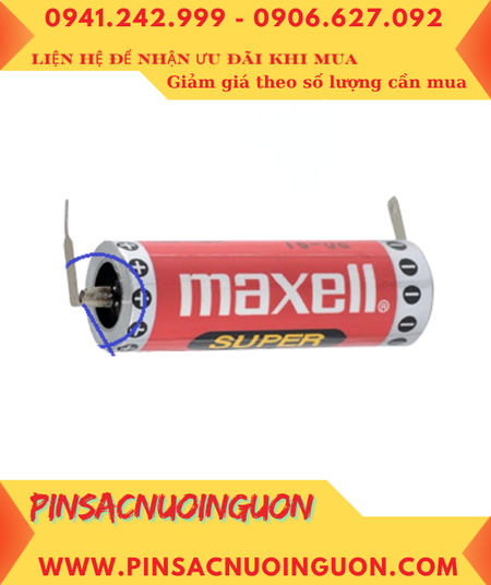 Maxell ER6B; Pin nuôi nguồn Maxell ER6B SUPER Lithium 3.6v AA1800mAh _Xuất xứ Nhật