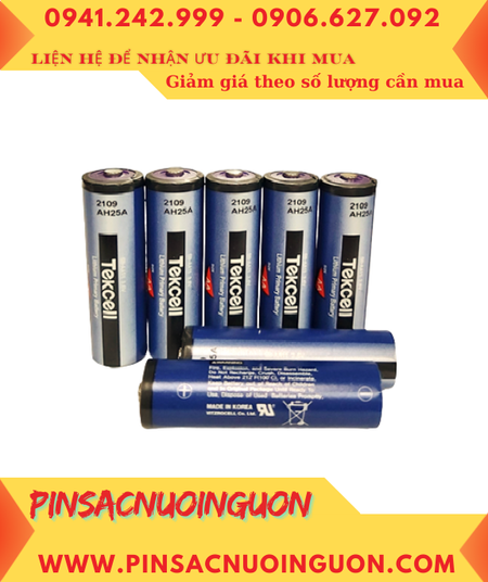 Pin máy đếm lượt người (khách) Tekcell SB-AA11 lithium 3.6V AA _Made in Korea