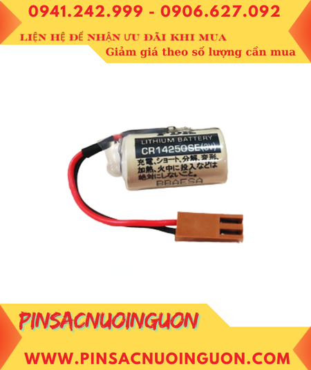 FDK CR14250SE; Pin nuôi nguồn PLC FDK CR14250SE 1/2AA 850mAh chính hãng, Xuất xứ NHẬT