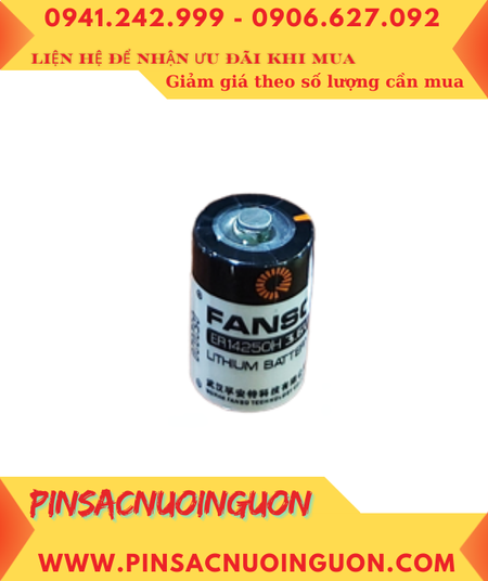 FANSO ER14250H; Pin nuôi nguồn PLC FANSO ER14250H lithium 3.6v 1/2AA 1200mAh chính hãng