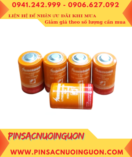 Pin ER14250M _Pin Sunmoon ER14250M; Pin nuôi nguồn Sunmoon ER14250M High Power 1/2AA 3.6v 1200mAh