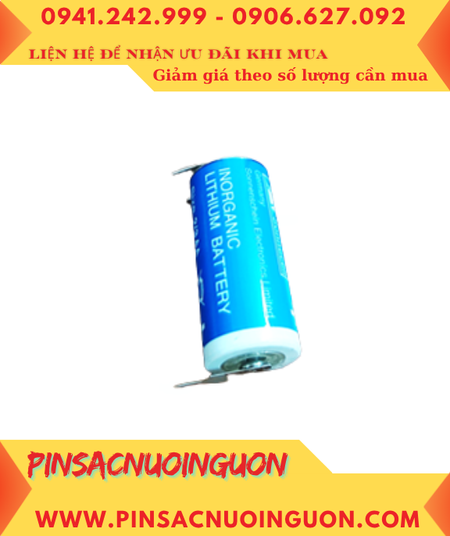 Sonnecell TL-5955 (Chân thép), Pin nuôi nguồn Sonnecell TL-5955 lithium 3.6v 2/3AA _Xuất xứ Đức