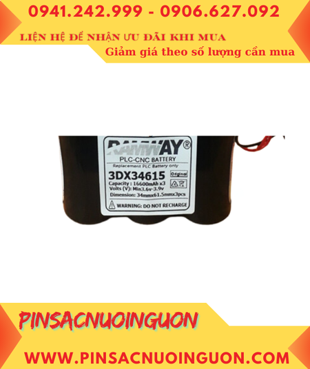 Ramway DX34615 (3 viên ghép với nhau), Pin nuôi nguồn Ramway 3DX34615 chính hãng