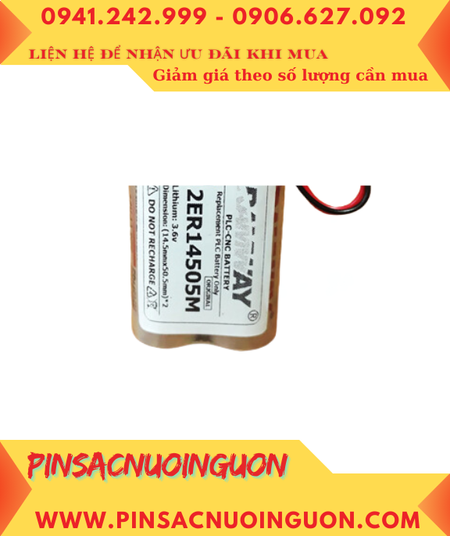 RAMWAY 2ER14505M (2 viên ghép đôi); Pin nuôi nguồn RAMWAY ER14505M AA 2200mAh lithium 3.6v