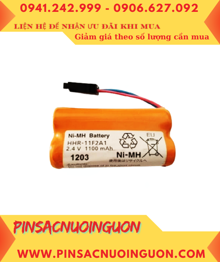 Yokogawa HHR-11F2A1; Pin sạc NiMh 2.4v 1100mAh nuôi nguồn Yokogawa HHR-11F2A1 _Xuất xứ Nhật