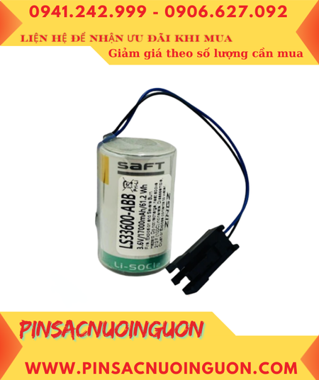 Pin ABB 3HAB 2038-1, Pin nuôi nguồn ABB 3HAB 2038-1 Rev 4 3.6 Volt Lithium Battery, Xuất xứ Pháp