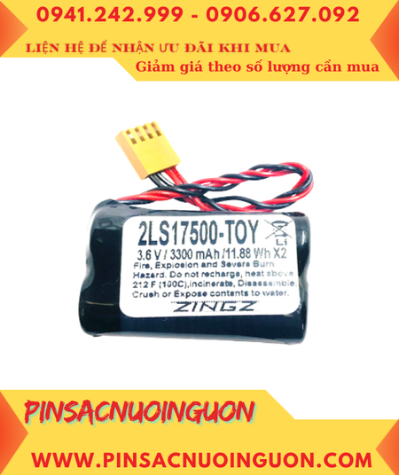 KAWASAKI ROBOT 2LS17500 _Pin nuôi nguồn Kawasaki Robot 2LS17500 lithium 3.6v (Xuất xứ Pháp)