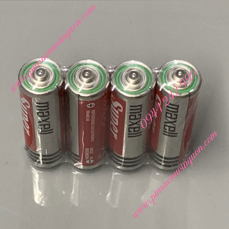 COMBO 1HỘP=40viên Pin AA 1.5v Maxell R6P(AR)4P SUM-3 Super Power ACE _Giá chỉ 109.000đ/ Hộp thumb