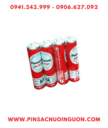 Panasonic R6DT/4S (UM-3DT/4S); Pin AA 1.5v Panasonic R6DT/4S Hi-top _Xuất xứ Indonesia /Gói 4viên
