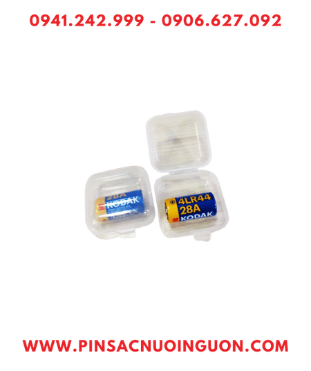 KODAK 4LR44 PX28A Pin đo sáng KODAK 4LR44 PX28A MAX Alkaline 6v (Box/Hộp 01 viên)