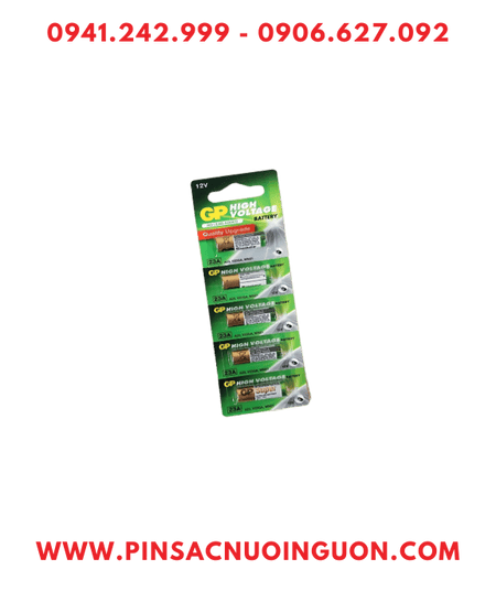 COMBO 1vỉ=5viên Pin 12v Remote GP23AF-2C5 High Voltage SUPER Alkaline _Giá chỉ 65.000đ/ Vỉ 5viên