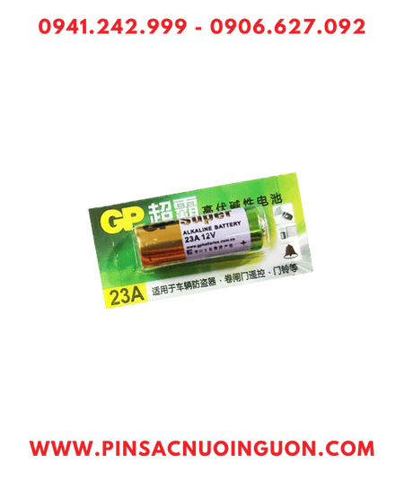 Pin 12v 23A GP 23AF-2IL5 /GPPBA23AF040 Pin Remote GP 23AF-2IL5 High Voltage Super Alkaline 12v