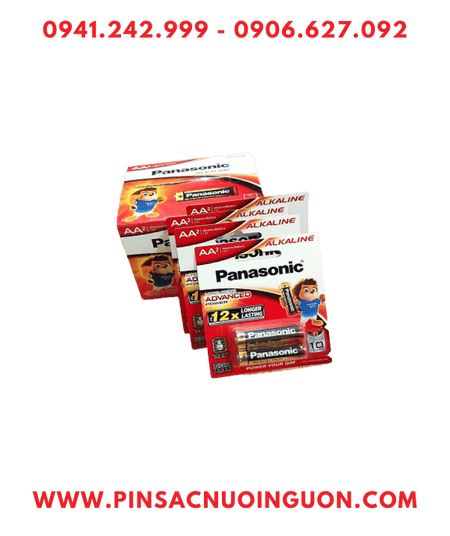 COMBO mua 1hộp 12vỉ (24viên) Pin AA 1.5v Alkaline Panasonic LR6T/2B _Giá chỉ 282.000đ/HỘP 24viên