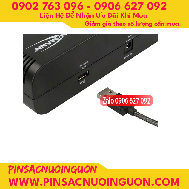 Bộ sạc pin POWERLINE 5 Pro ANSMANN – Hàng Nhập Khẩu thumb
