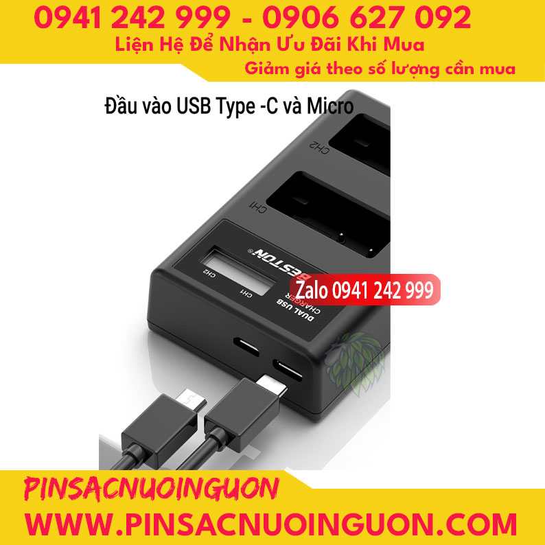 Bộ sạc pin Beston NP-FW50 dùng cho các dòng pin FW50 của Sony thumb