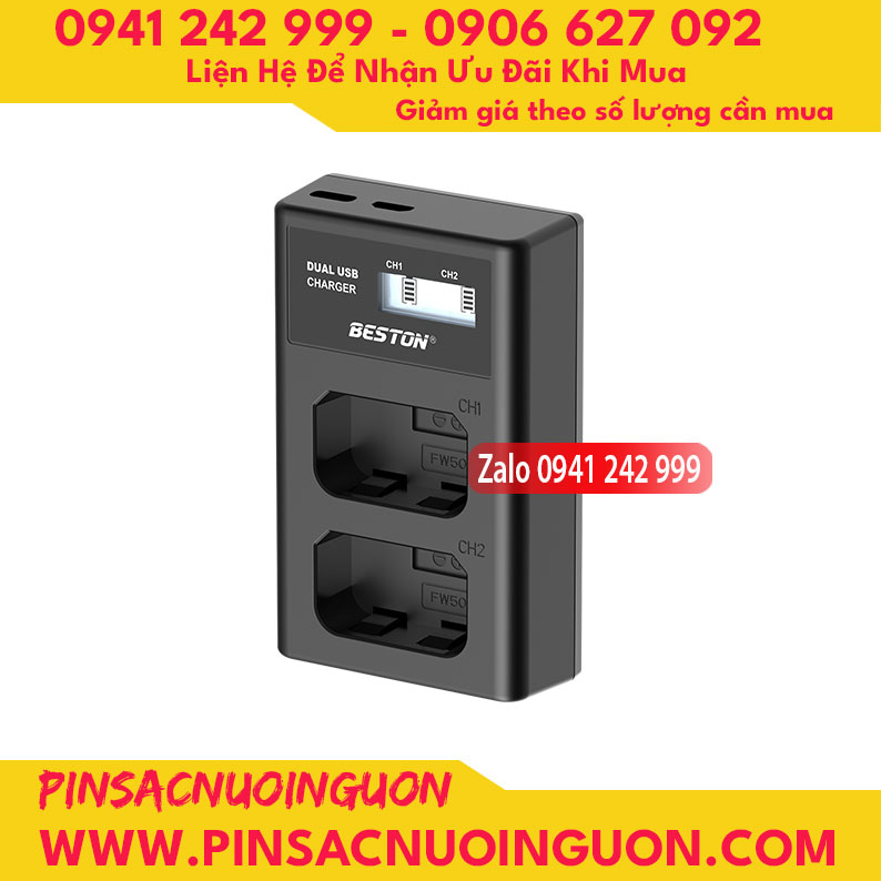 Pin Beston NP-FW50 dùng cho máy ảnh Sony dung lượng 2000mAh