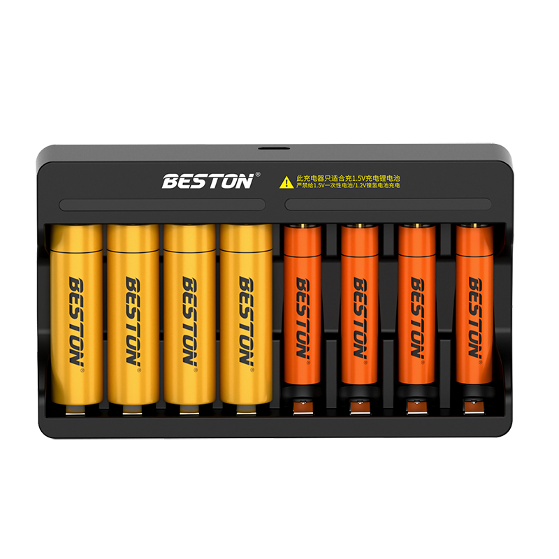 Bộ sạc 8 pin Beston dành cho pin AA AAA Lithium 1.5V M7012 thumb