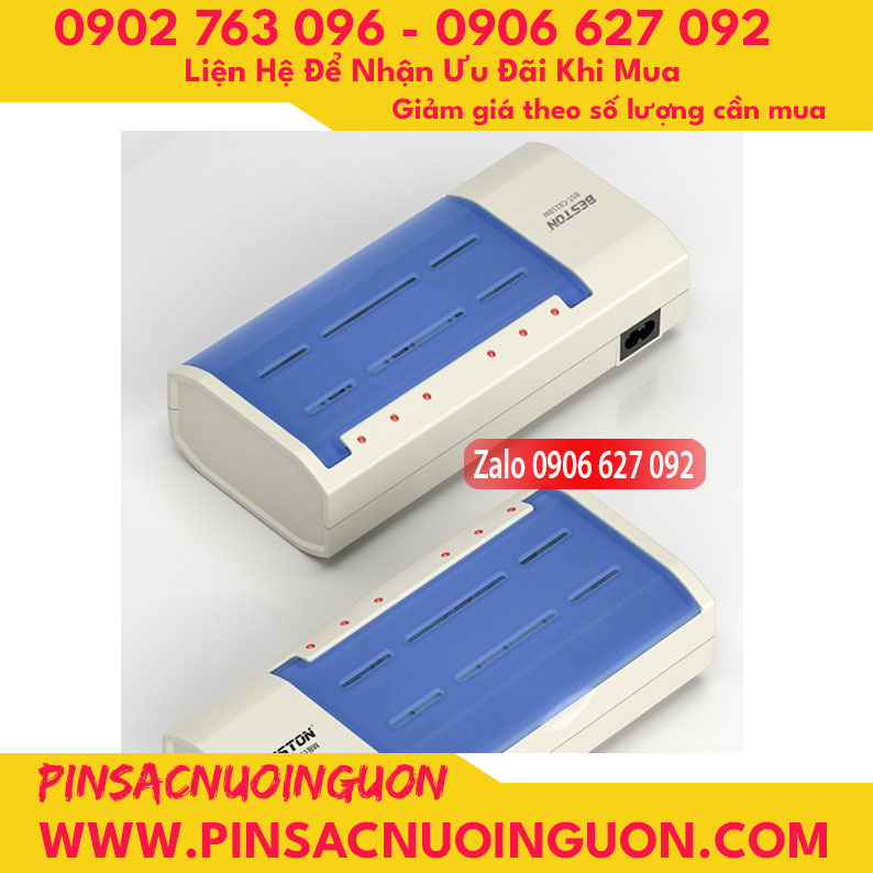 Bộ sạc pin đa năng Beston C906W/C821BW sạc cho nhiều loại pin Ni-MH thumb
