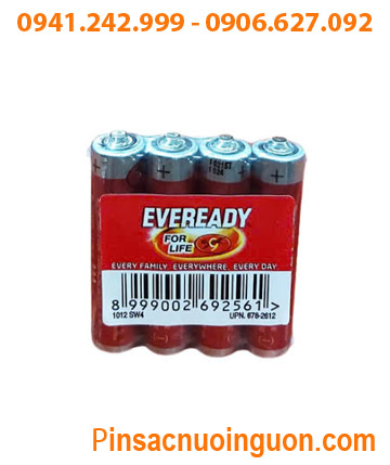 Eveready 1012-SW4; Pin AAA 1.5v Eveready 1012-SW4 (Xuất xứ Indonesia) /Gói 4viên