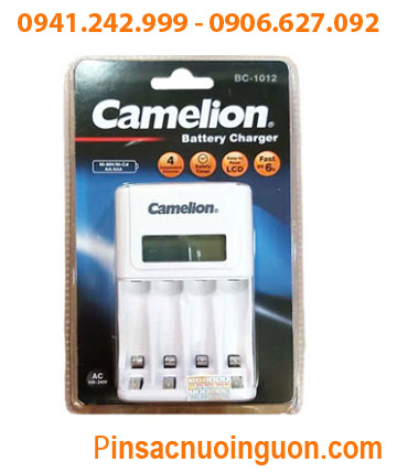 Camelion BC-1012; Máy sạc pin nhanh 6giờ Camelion BC-1012 _có màn hình LCD _Sạc được 2-4 pin AA-AAA