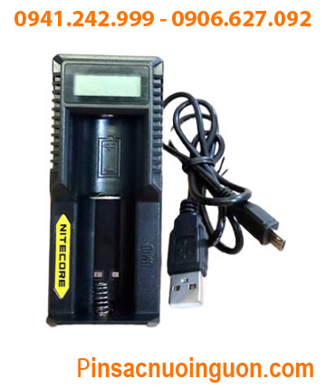 Nitecore UM10; Máy sạc pin Lithium Nitecore UM10 _Sạc pin 18650, 16340, 14500, 18350,,.bằng cổng USB