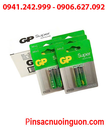 COMBO 1hộp (10vỉ=20viên) Pin AA 1.5v GP15AETA21 Super Alkaline _Giá chỉ 239.000/HỘP