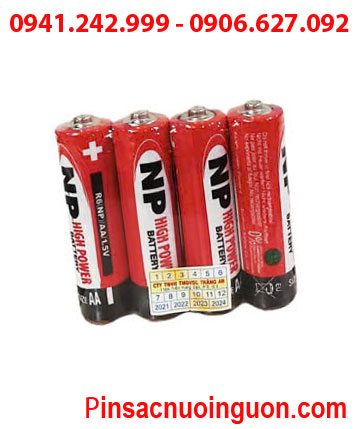 Pin tiểu AA R6(NP), Pin tiểu AA 1.5v HighPower R6(NP) chính hãng /Gói 4 viên