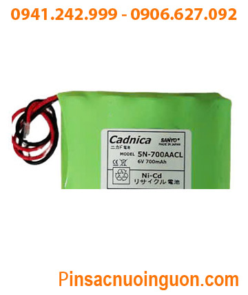 Yamaha 5N-700AACL, Pin nuôi nguồn Yamaha 5N-700AACL /Sanyo Cadnica 5N-700AACL (Xuất xứ NHẬT)