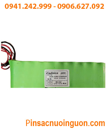 Sanyo Cadnica 12N-1700SCK, Pin nuôi nguồn Yamaha 12N-1700SCR (14.4v 1700mAh) /Xuất xứ NHẬT