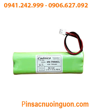 CADNICA 4N-700ACL, Pin sạc CADNICA 4N-700ACL (4.8v 700mAh AA) chính hãng /Xuất xứ NHẬT