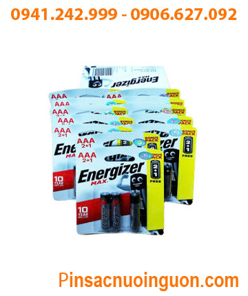 COMBO 1hộp12vỉ(=36viên) Pin Alkaline AAA 1.5v Energizer E92, LR03 (Loại vỉ 3viên) _Giá chỉ 432.000đ/Hộp